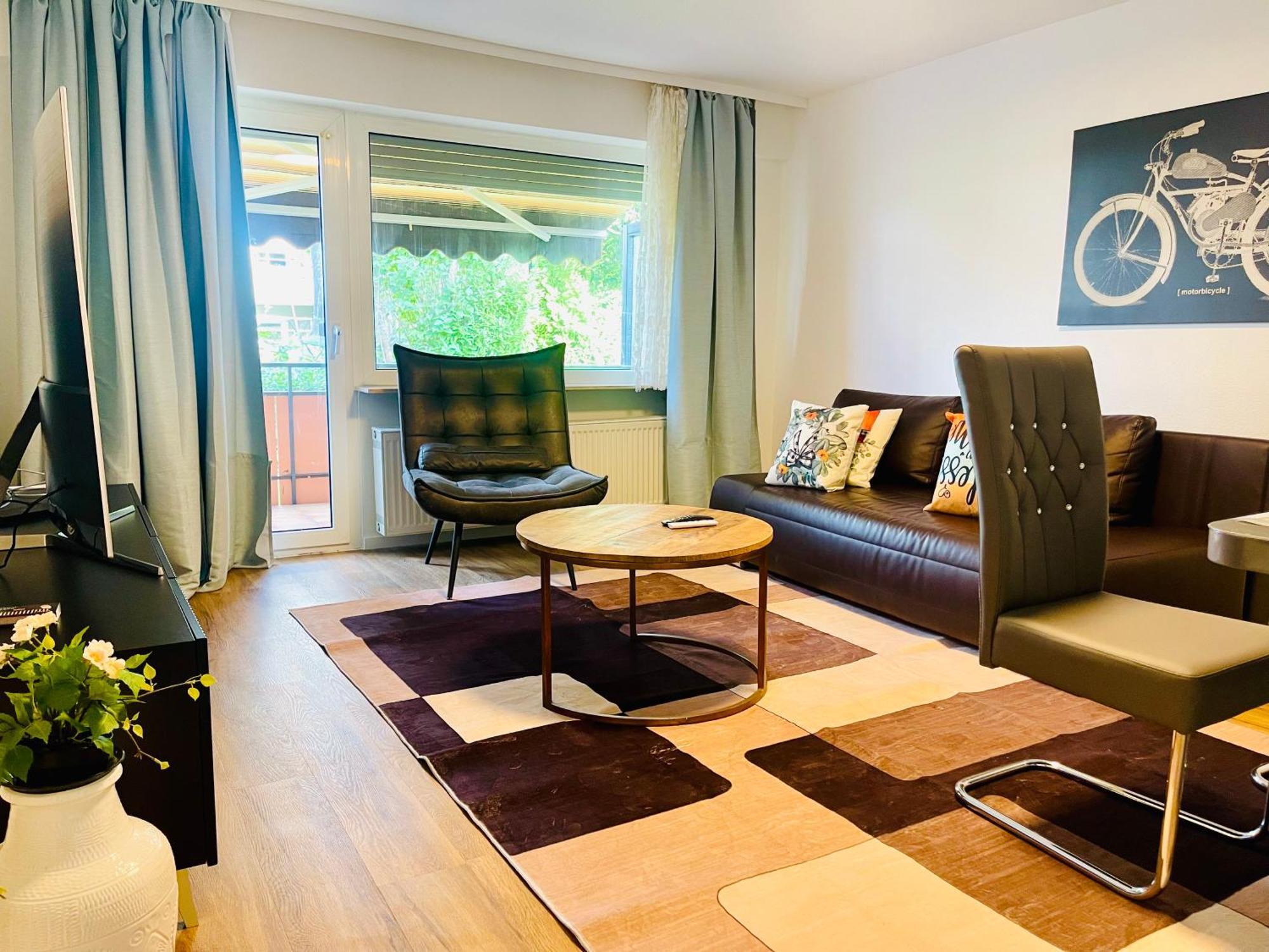 Gracehomes - Garage, Free Coffee, Airport, Messe, Stuttgart, Wifi Up To 6 Guests Leinfelden-Echterdingen